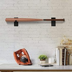 Wood Baseball Softball Bat Rack Kits with Felt Liner&nbsp;ODIS-GA0001-03
