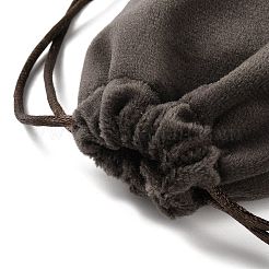 Velvet Jewelry Drawstring Storage Pouches&nbsp;ABAG-P013-02B-02