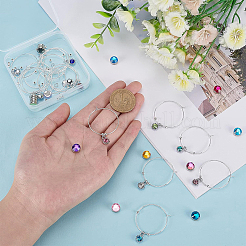 DIY Wine Glass Charm Making Kit&nbsp;DIY-BC0005-58