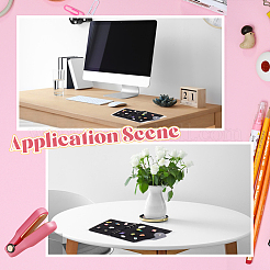 Felt Cloth Brooch Storage Loose-leaf Binder Notebook Albums with PVC Plastic Cover&nbsp;AJEW-WH20011-05B