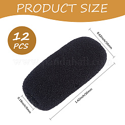 12Pcs Mini Microphone Sponge Sleeve&nbsp;FIND-WH20019-161