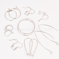 Brass Earring Findings&nbsp;KK-SC0001-04