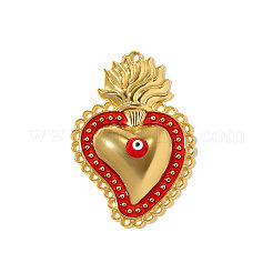 304 Stainless Steel Enamel Big Pendants&nbsp;STAS-OY010-31G