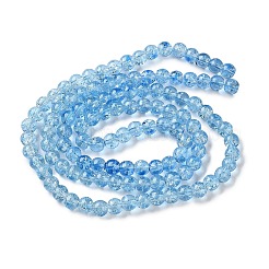 Crackle Glass Beads Strands&nbsp;GLAA-XCP0002-03A