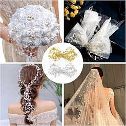 2 Bags 2 Colors Plastic Bead Garland Strand&nbsp;KY-NB0001-32