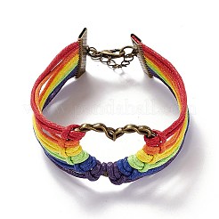 Rainbow Pride Bracelet&nbsp;LS-BJEW-F424-02