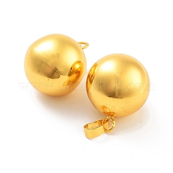 Brass Bell Pendants&nbsp;KK-I682-01A-G