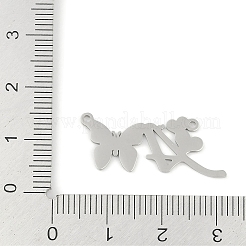 Non-Tarnish 304 Stainless Steel Pendants&nbsp;STAS-L279-002P-A