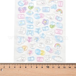 PET 3D Puffy Stickers&nbsp;STIC-NH0001-01D
