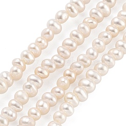 Natural Cultured Freshwater Pearl Beads Strands&nbsp;PEAR-C003-06F