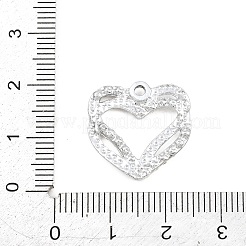 Alloy Rhinestone Pendants&nbsp;RB-CBA332B-04B-P