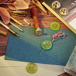 Wax Seal Brass Stamp Head&nbsp;AJEW-SD0001-07