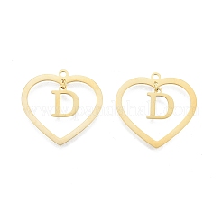 201 Stainless Steel Pendants&nbsp;STAS-N090-LA894-D-G
