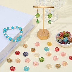 60Pcs Transparent Glass Beads&nbsp;GLAA-SC0003-06