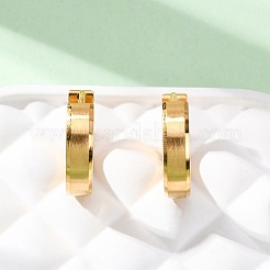 304 Stainless Steel Hoop Earrings&nbsp;EJEW-D331-19A-G