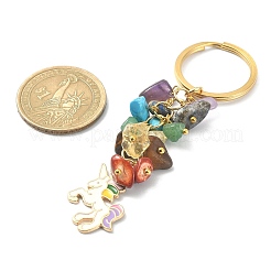 Unicorn Alloy Enamel Pendant Keychain&nbsp;KEYC-JKC00532