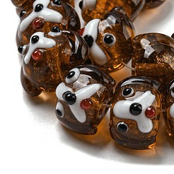 Handmade Lampwork Beads Strands&nbsp;LAMP-L079-03