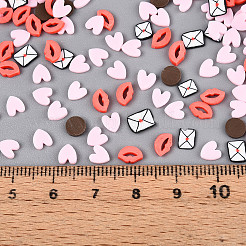 Handmade Polymer Clay Cabochons&nbsp;CLAY-N013-02B