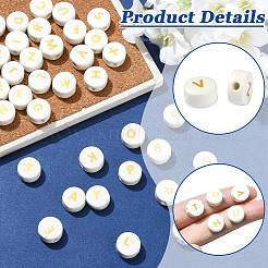 Handmade Printed Porcelain Beads&nbsp;PORC-CJZ0002-001B