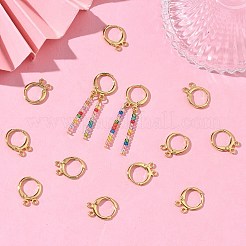 SHEGRACE Brass Leverback Earring Findings&nbsp;XGR0091G-88G