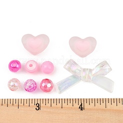 100Pcs 8 Styles Resin Beads&nbsp;RESI-FP0001-48