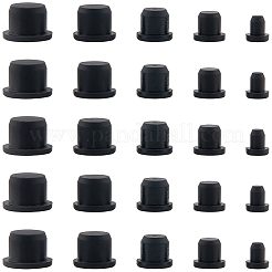 50Pcs 5 Styles Silicone Hole Plugs&nbsp;AJEW-GF0011-62D