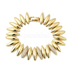 Brass Link Chain Bracelets for Women&nbsp;BJEW-H630-10G