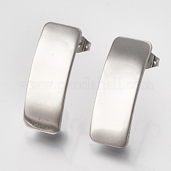 Non-Tarnish 304 Stainless Steel Stud Earring Findings&nbsp;X-STAS-Q231-08A