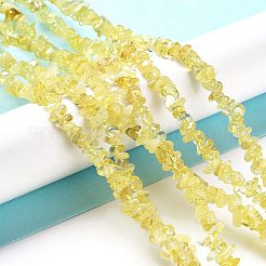 Heated Natural Citrine Beads Strands&nbsp;G-E607-A07