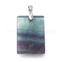 Natural Fluorite Pendants&nbsp;G-P487-05P
