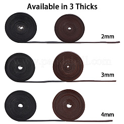 Flat Cowhide Leather Cord&nbsp;WL-GF0001-10A-01