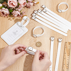 PU Imitation Leather Luggage Tag Straps&nbsp;FIND-WH0172-50A
