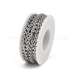 304 Stainless Steel Heart Link Chains&nbsp;CHS-P025-02P