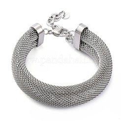 304 Stainless Steel Bracelet for Women&nbsp;BJEW-U009-04P-01