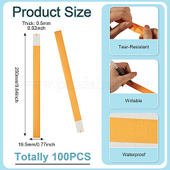 Luminous Paper Disposable Wristbands&nbsp;BJEW-TAC0075-001D