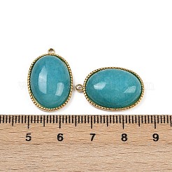 Dyed Natural White Jade Pendants&nbsp;STAS-F322-15G-03