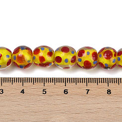 Handmade Lamword Beads Strands&nbsp;LAMP-P069-01A-06