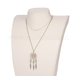 Iron Pendant Necklaces&nbsp;NJEW-JN01342