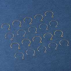 24Pcs 2 Colors Ion Plating(IP) 304 Stainless Steel Earring Hooks&nbsp;STAS-FS0001-65