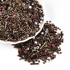 Electroplate Glass Seed Beads&nbsp;GLAA-SZC0007-01C