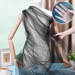 Polyester Mesh Lace Fabric&nbsp;DIY-WH0504-331A