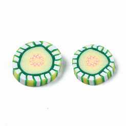 Handmade Polymer Clay Cabochons&nbsp;CLAY-N006-55