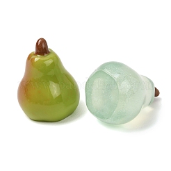 Transparent/Opaque Resin Imitation Fruit Cabochons&nbsp;CRES-B038-04