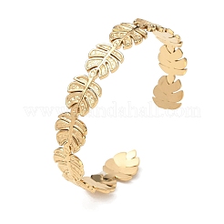 304 Stainless Steel Open Cuff Bangles for Women&nbsp;SA-CBAD2D2-02G