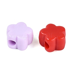 Opaque Acrylic European Beads&nbsp;OACR-Q203-12