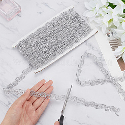 13M Filigree Polyester Lace Trim&nbsp;OCOR-WH0082-71B