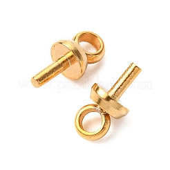 304 Stainless Steel Cup Pearl Peg Bails Pin Pendants&nbsp;X-STAS-H436-15