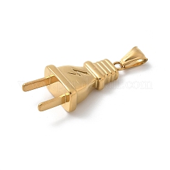 304 Stainless Steel Pendants&nbsp;STAS-G346-11G