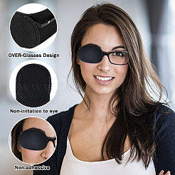 18Pcs Glasses Eye Patch&nbsp;AJEW-CN0003-76
