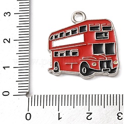Alloy Enamel Pendants&nbsp;ENAM-F163-03A-P